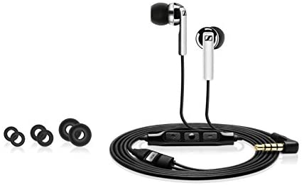 Sennheiser CX 2.00I WHITE in ear wired headset Black